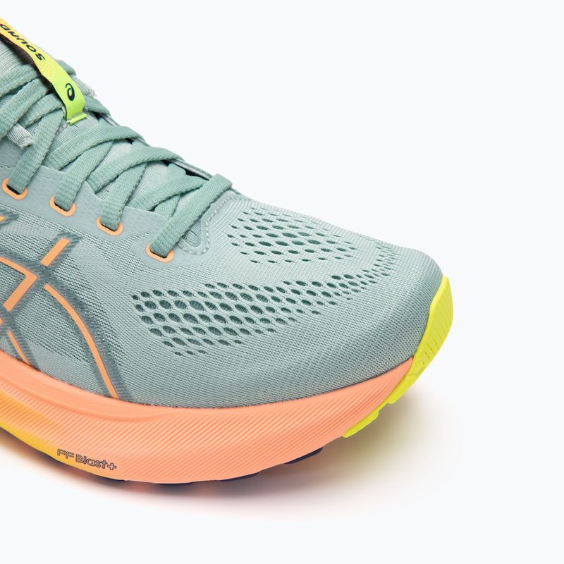 Vyriški bėgimo batai ASICS Gel-Kayano 31 Paris light celadon/safety yellow 8