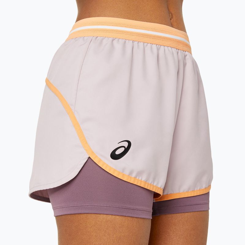 Moteriški teniso šortai ASICS Match watershed rose 5