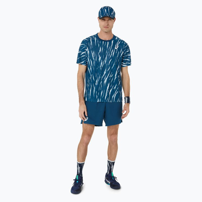 Vyriški teniso marškinėliai ASICS Game Top mako blue 2