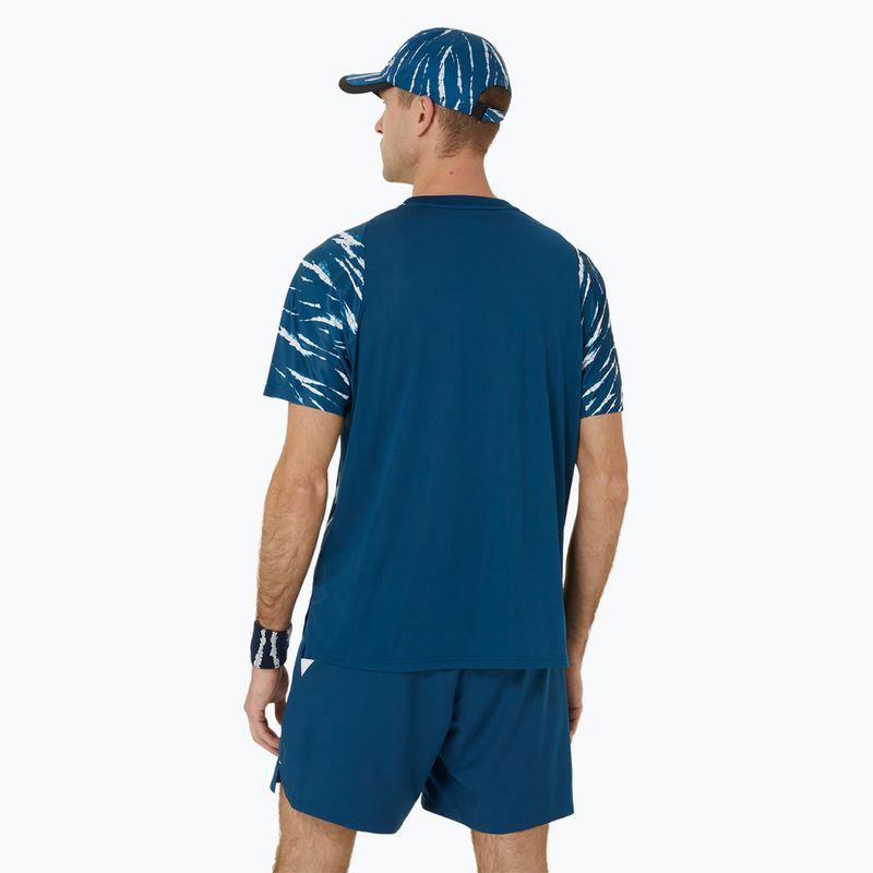 Vyriški teniso marškinėliai ASICS Game Top mako blue 3