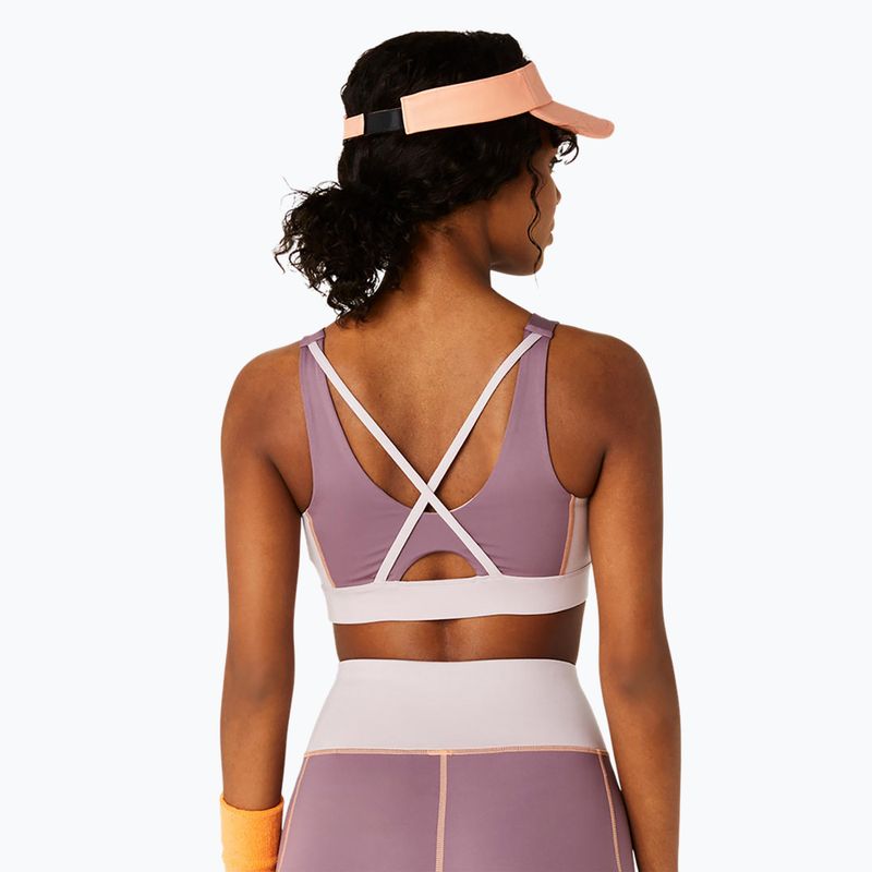 Treniruočių liemenėlė ASICS Court Bra dusty mauve 3