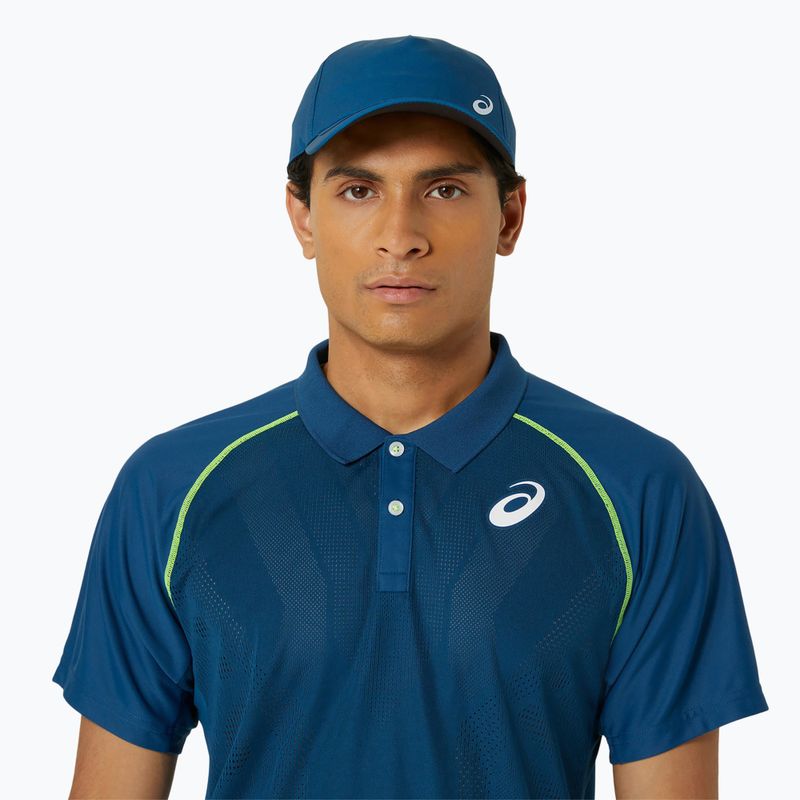 Vyriški polo teniso marškinėliai ASICS Match Actibreeze Polo mako blue 4