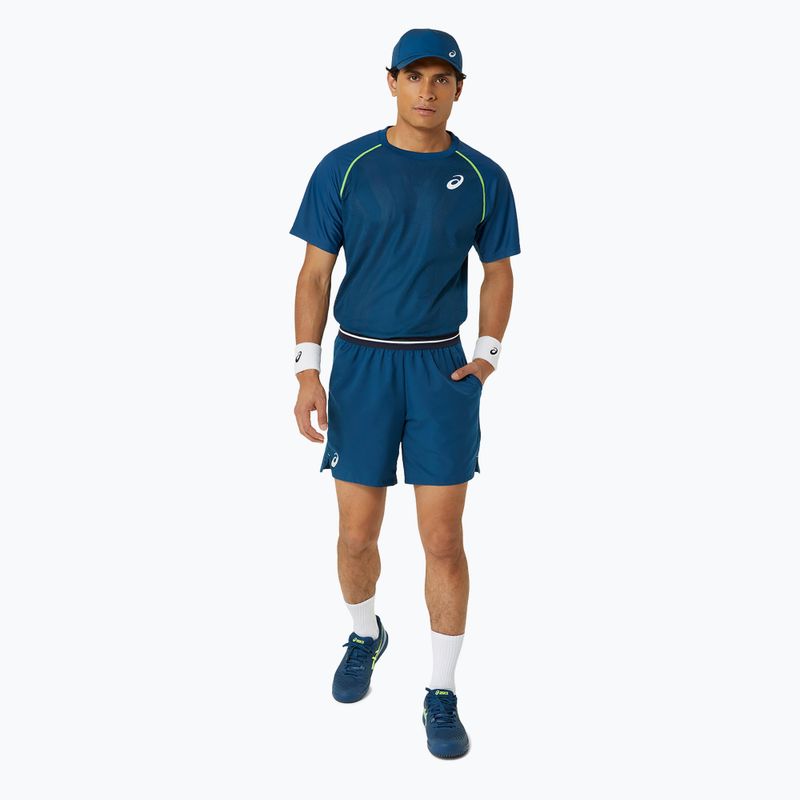Vyriški teniso marškinėliai ASICS Match Actibreeze Top mako blue 2