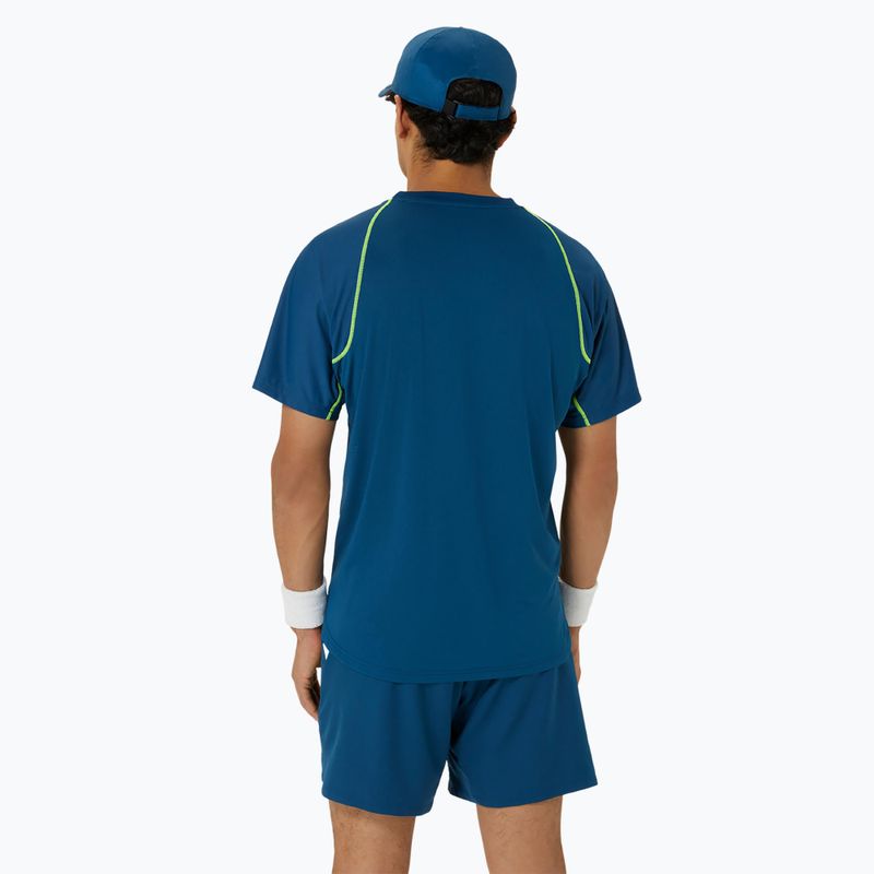 Vyriški teniso marškinėliai ASICS Match Actibreeze Top mako blue 3