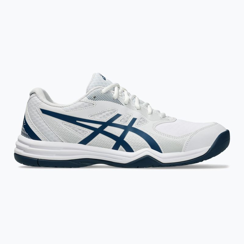 Vyriški teniso batai ASICS Court Slide 3 white/mako blue 8