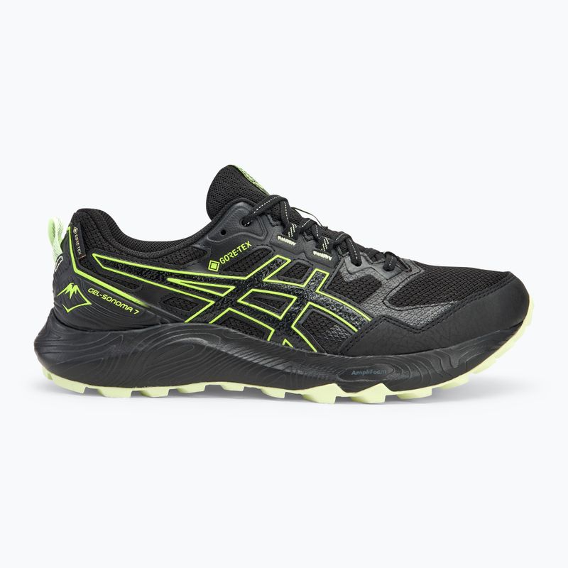 Vyriški bėgimo bateliai ASICS Gel-Sonoma 7 GTX black/safety yellow 2