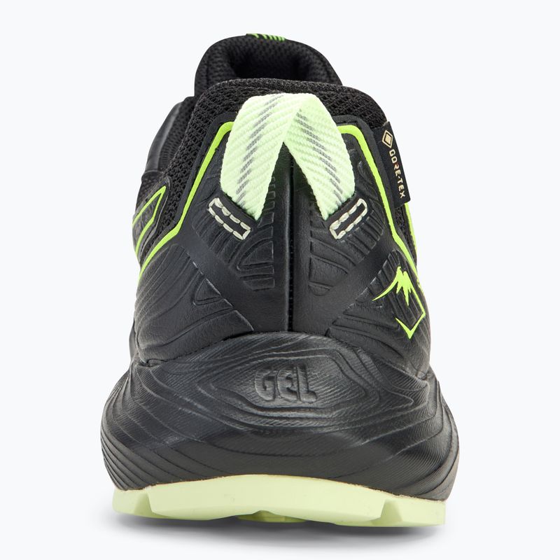 Vyriški bėgimo bateliai ASICS Gel-Sonoma 7 GTX black/safety yellow 6