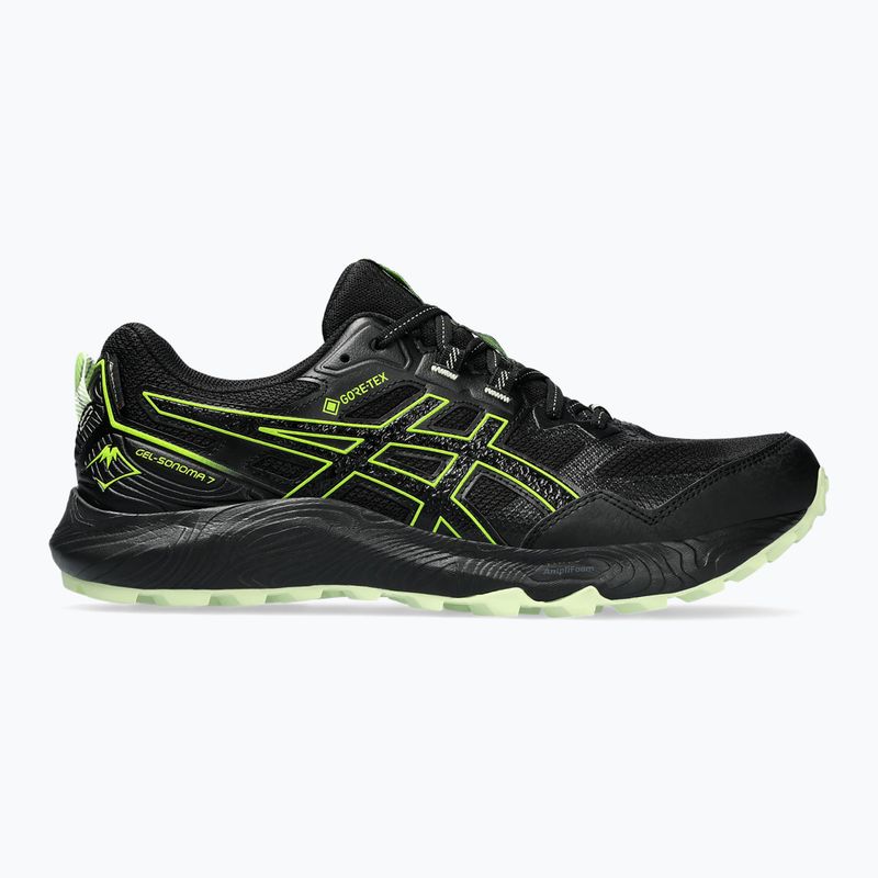 Vyriški bėgimo bateliai ASICS Gel-Sonoma 7 GTX black/safety yellow 8