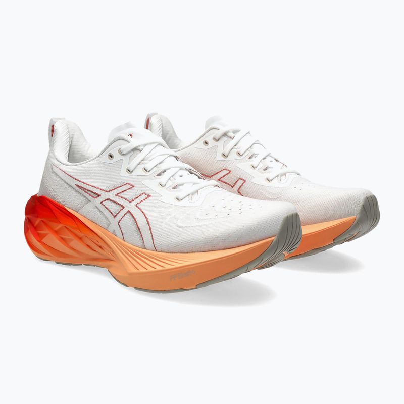 Vyriški bėgimo batai ASICS Novablast 4 white/moonrock 10