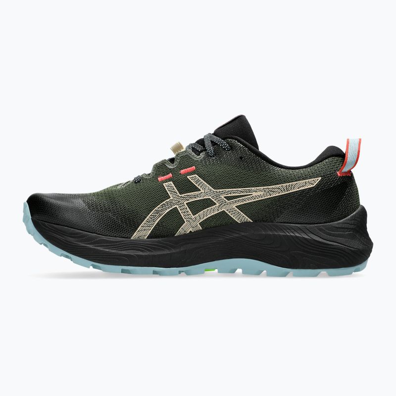Vyriški bėgimo bateliai ASICS Gel-Trabuco 12 smog green/feather grey 9