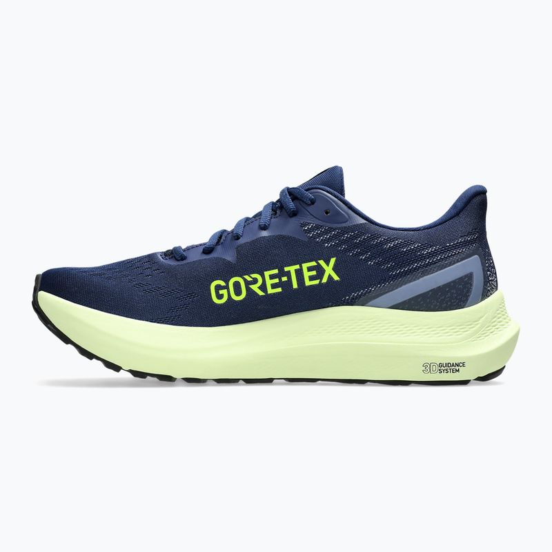 Vyriški bėgimo batai ASICS GT-2000 12 GTX blue expanse/safety yellow 9