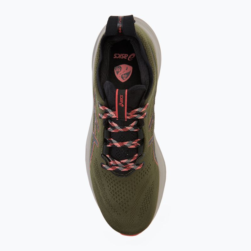 Vyriški bėgimo bateliai ASICS Gel-Nimbus 26 TR nature bathing/red snapper 5