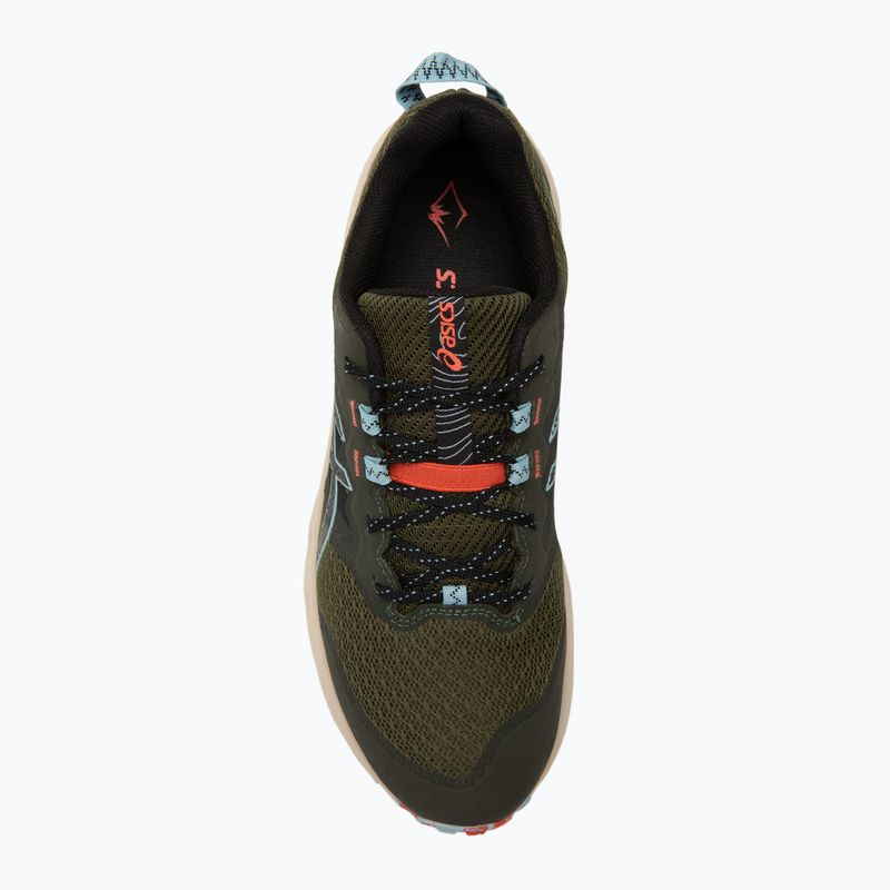 Vyriški bėgimo batai ASICS Trabuco Terra 2 smog green/smoke blue 5