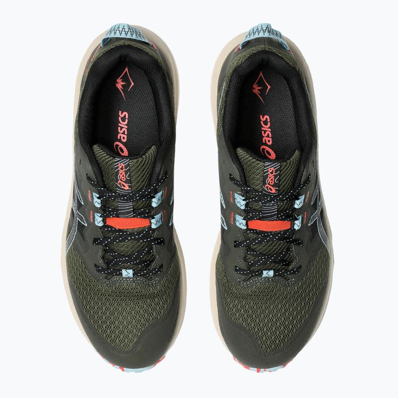 Vyriški bėgimo batai ASICS Trabuco Terra 2 smog green/smoke blue 12