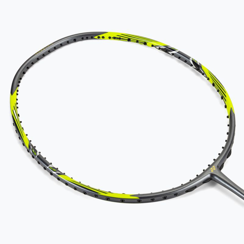 YONEX badmintono raketė Arcsaber 7 Pro bad. pilkai geltona BAS7P2GY4UG5 5