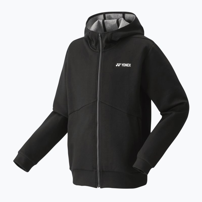YONEX vyriška striukė su gobtuvu Tennis Buzzer Black CAJ501313B