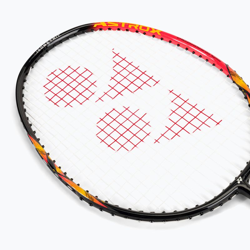 YONEX badmintono raketė Astrox E13 bad. juodai raudona BATE13E3BR3UG5 5