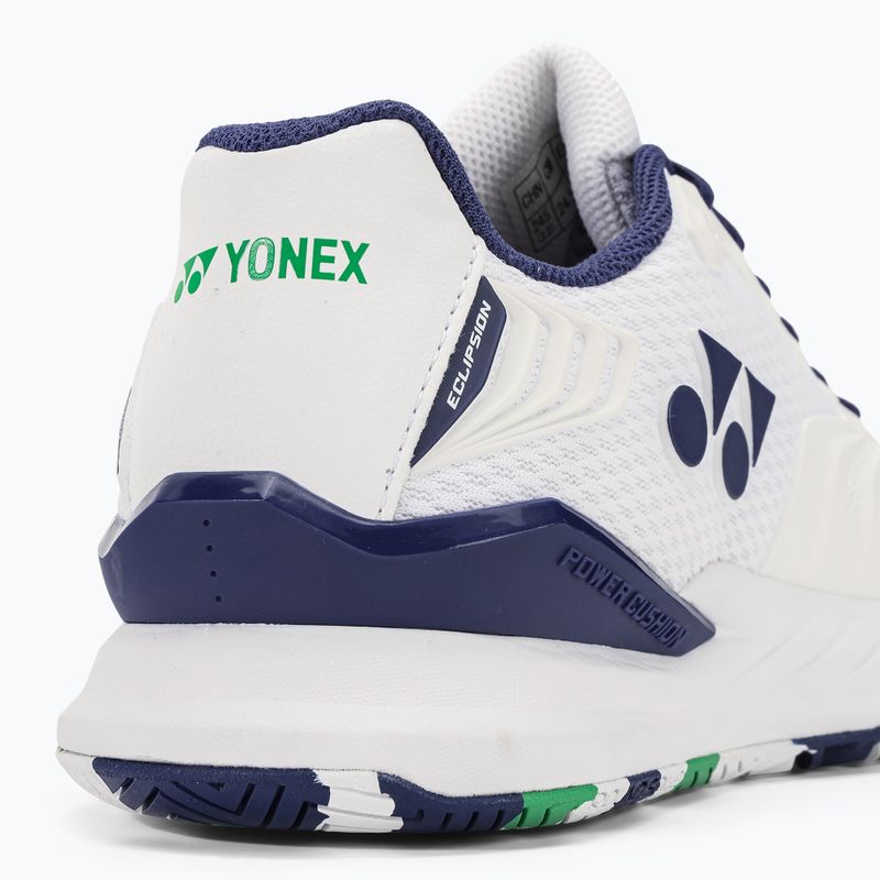 Moteriški teniso bateliai YONEX Power Cushion Eclipson 4 white/aloe 9