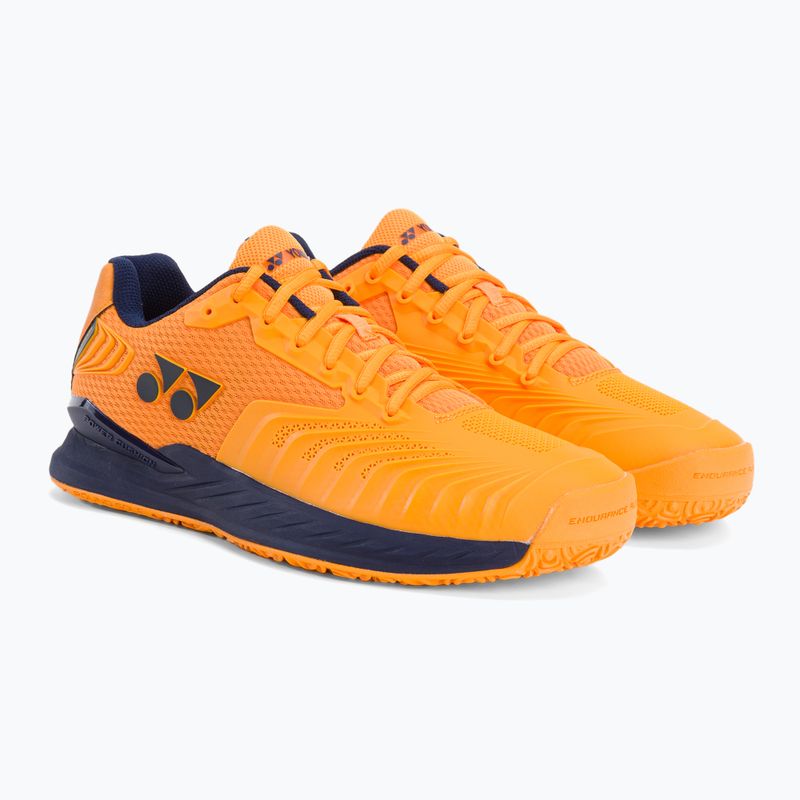 YONEX vyriški teniso bateliai SHT Eclipsion 4 CL orange STMEC4MC3MO 4