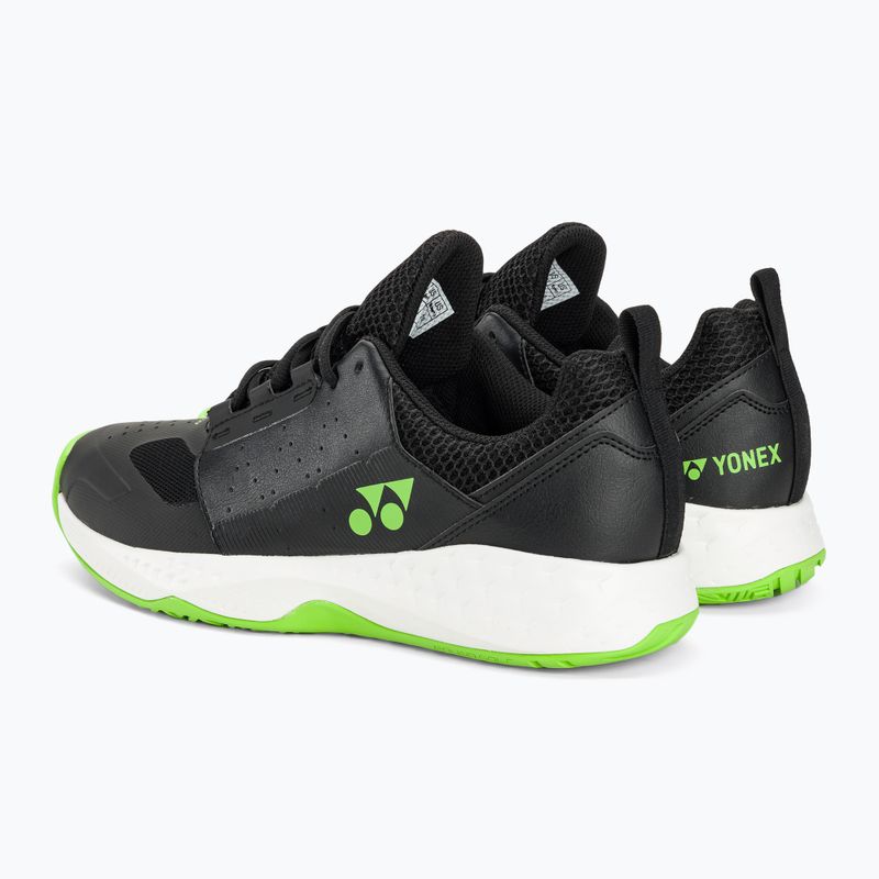 Vyriški teniso bateliai YONEX Lumio 4 black/lime green 3