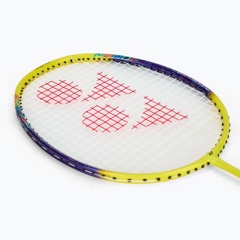 Badmintono raketė YONEX Nanoflare 002 Clear 2025 white/yellow 5