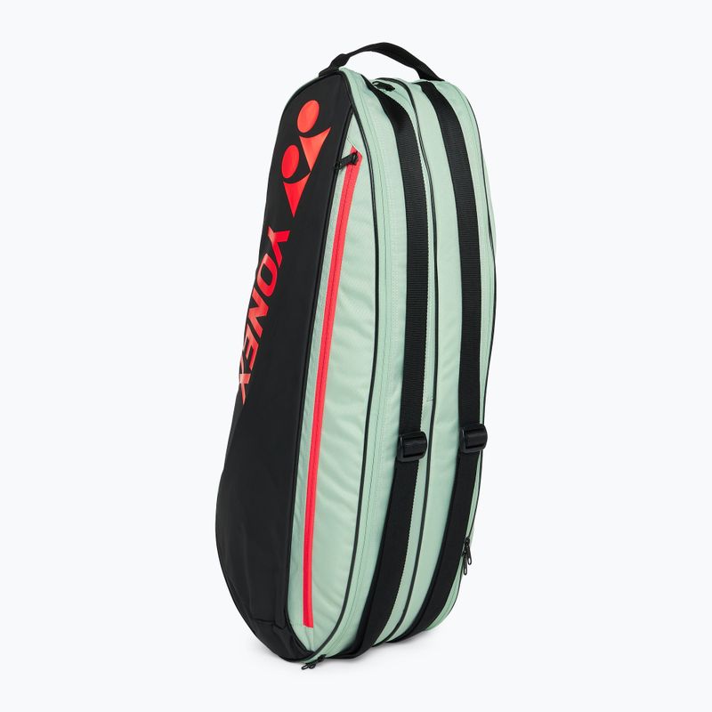Teniso krepšys YONEX Team Racquet Bag 6R black/green 4
