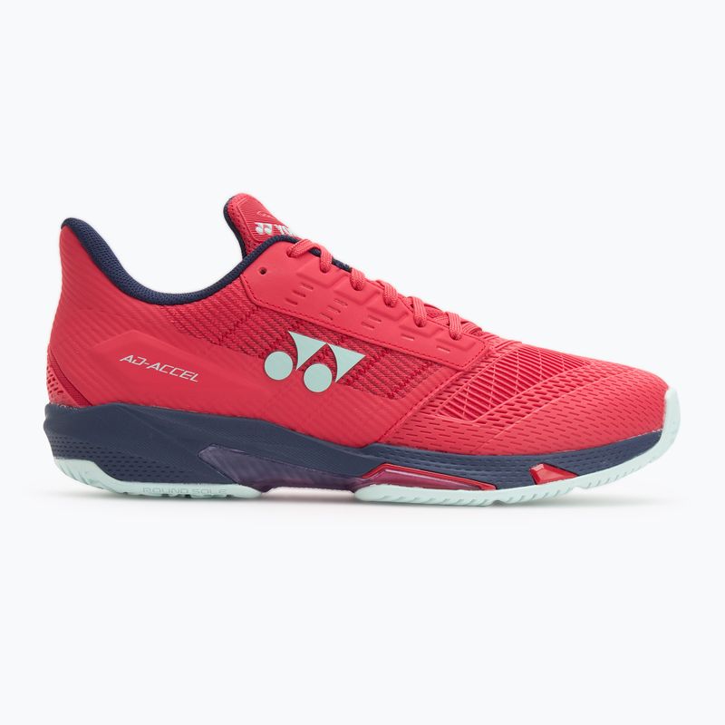 Vyriški teniso batai YONEX Power Cushion Ad-Accel sunsed red 2