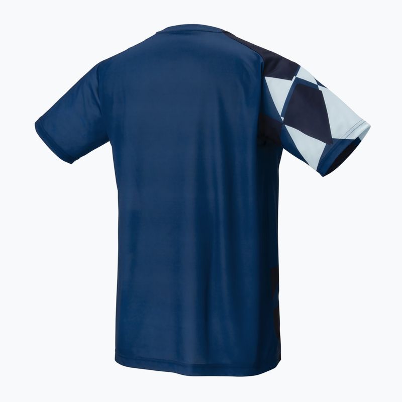 Vyriški teniso marškinėliai YONEX 16744 Practice ink blue 2