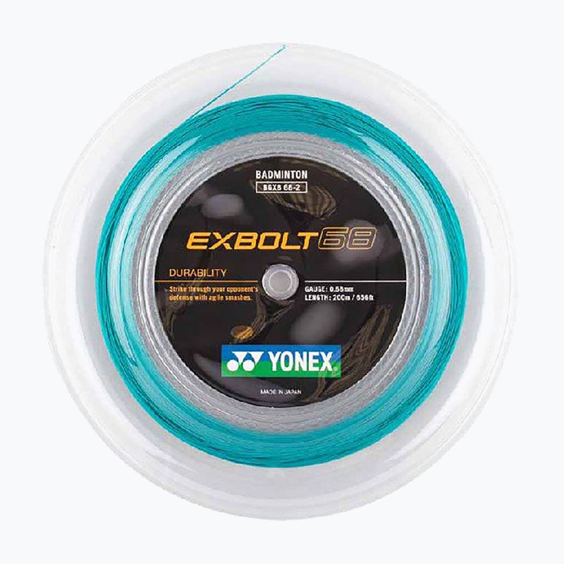 Stygos badmintono raketei YONEX Exbolt 68 Set 10 m turquoise