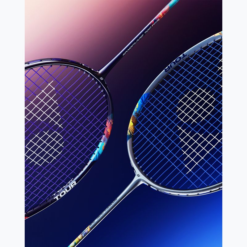 Badmintono raketė YONEX Nanoflare 700 Play silver/ sky blue 7