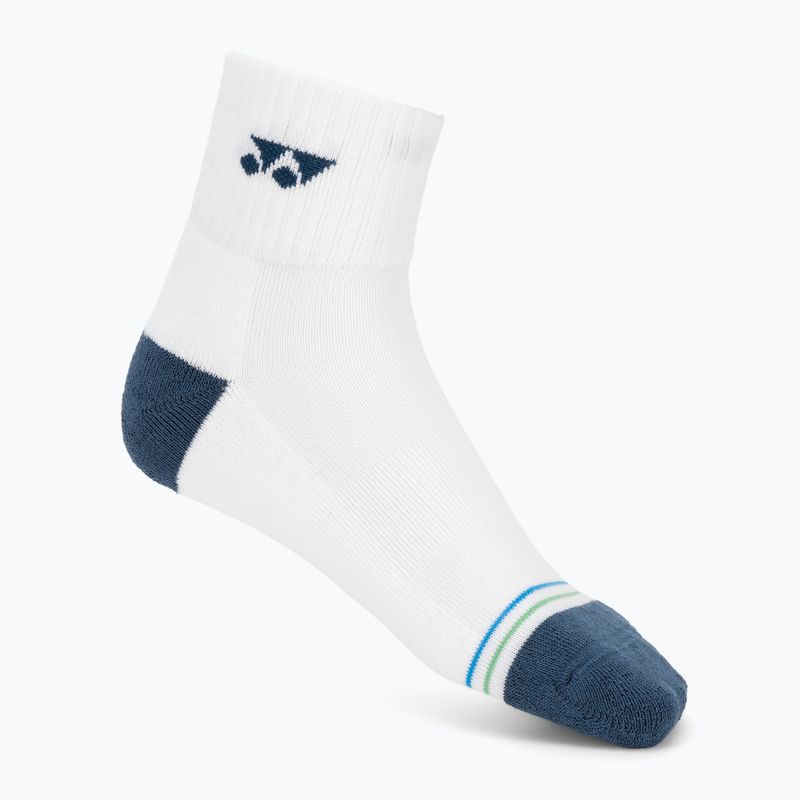 Kojinės YONEX 19236 Quarter 3 poros navy/white/green 4