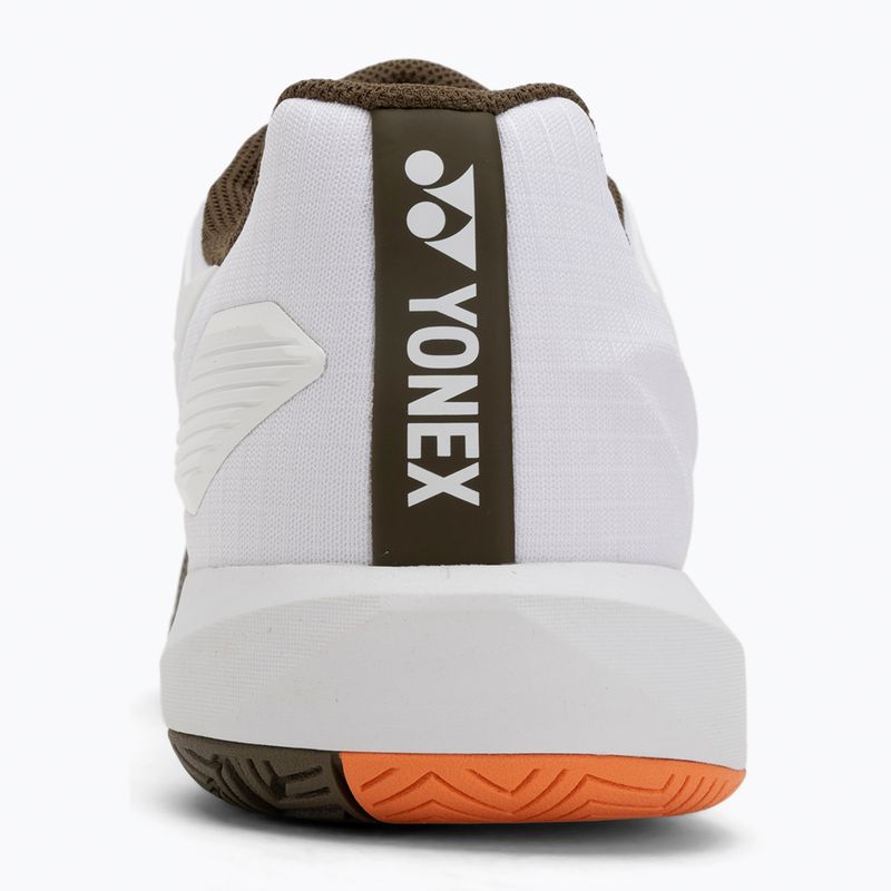 Vyriški teniso batai YONEX Eclipson 5 white/brown 6