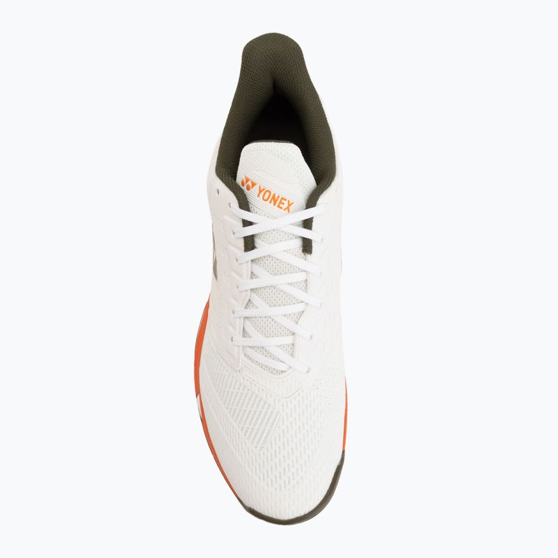 Vyriški teniso bateliai YONEX Power Cushion Ad-Accel white/orange 5