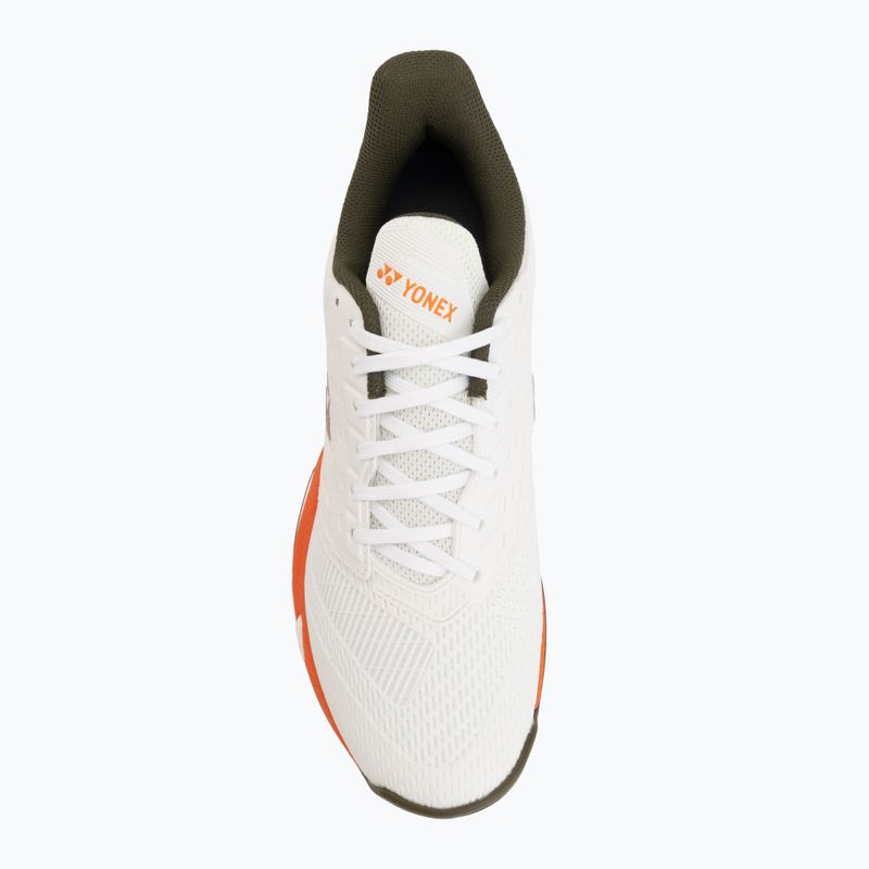 Moteriški teniso bateliai YONEX Power Cushion Ad-Accel white/orange 5