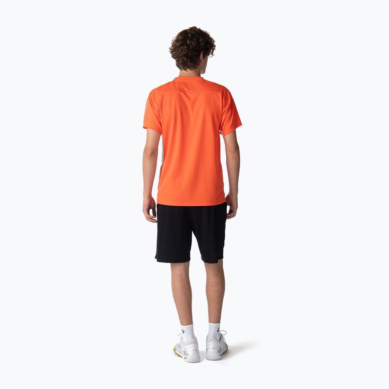 Vyriški marškinėliai YONEX 10726 Practice Crew Neck cyber orange 3