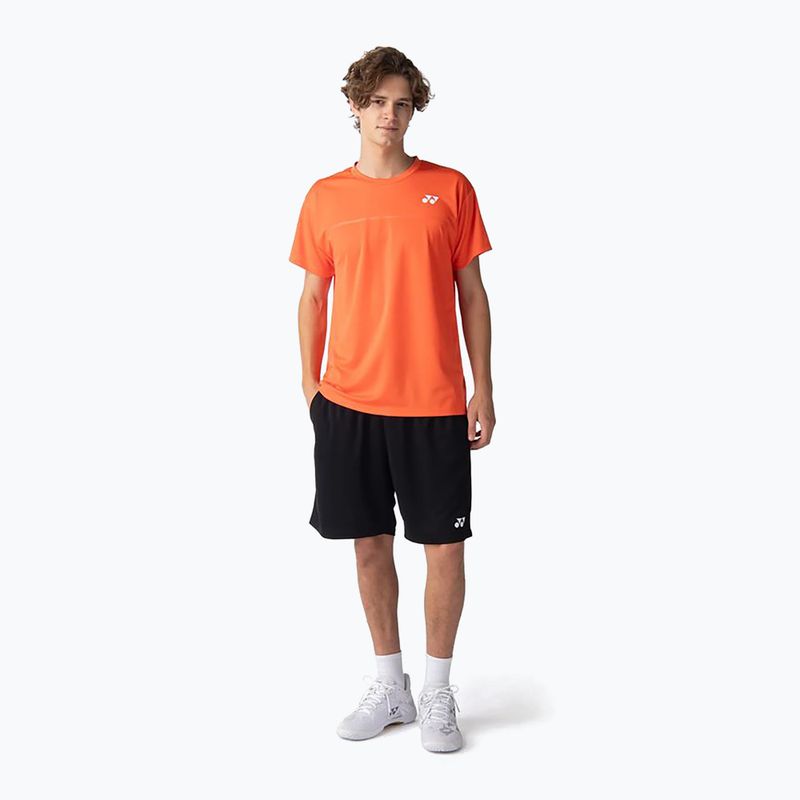Vyriški teniso marškinėliai YONEX 10728 Crew Neck cyber orange 2