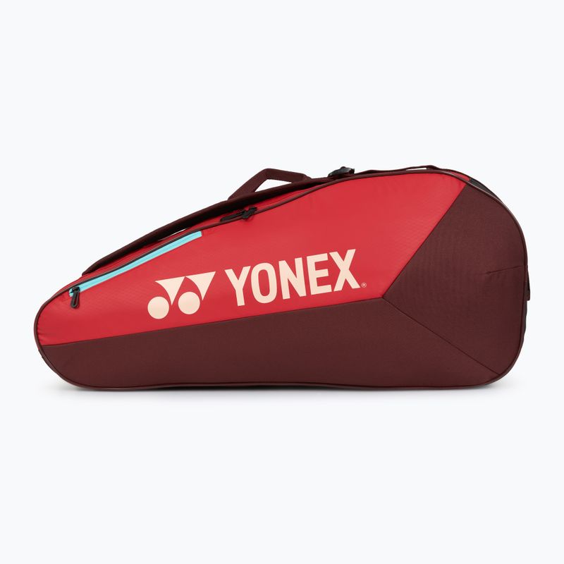 Teniso krepšys YONEX 42529 Team Racquet Bag 9 pcs ruby red 3