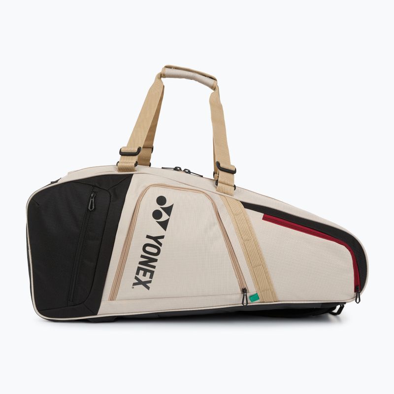 Teniso krepšys YONEX 726212 Gearlogic Racket Bag 12 pcs beige 2