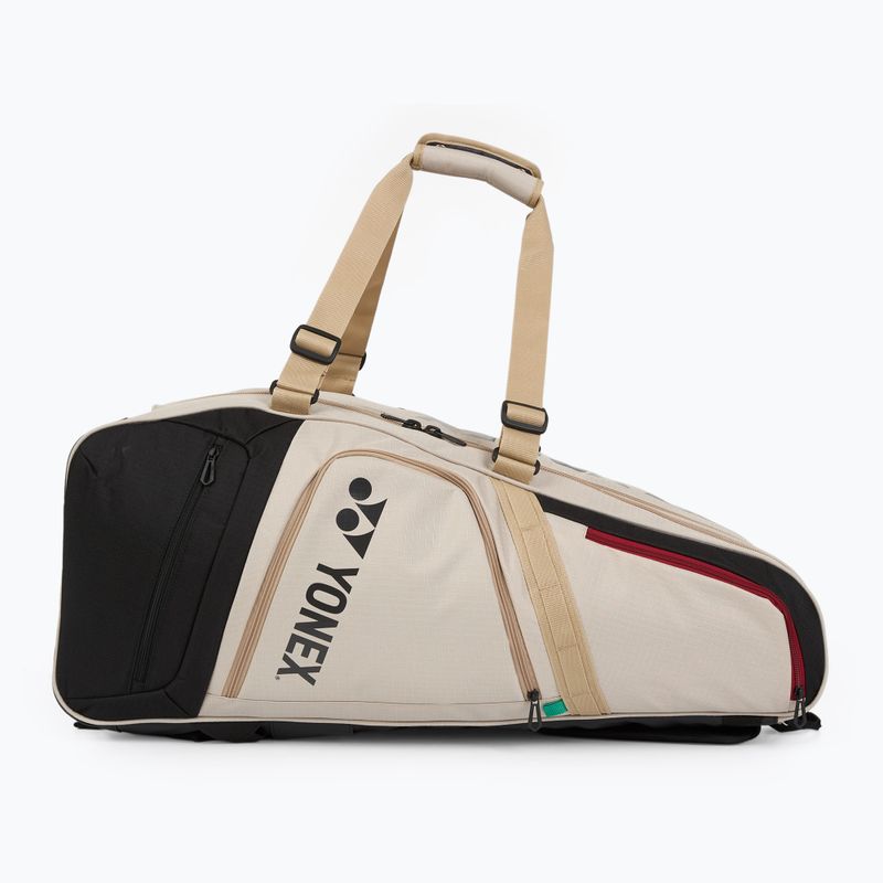 Teniso krepšys YONEX 72629 Gearlogic Racket Bag 9 pcs beige 2