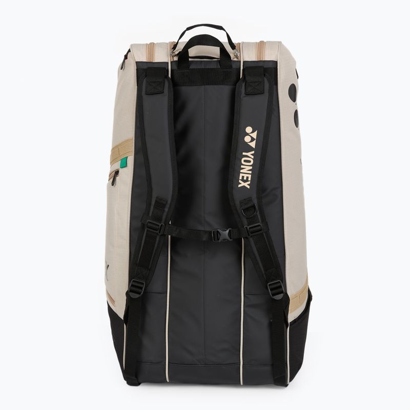 Teniso krepšys YONEX 72629 Gearlogic Racket Bag 9 pcs beige 6