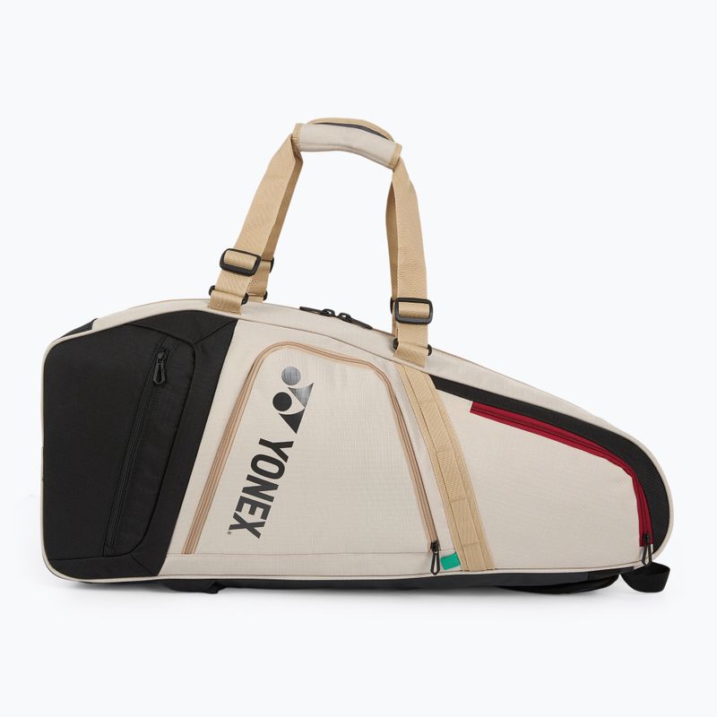 Teniso krepšys YONEX 72626 Gearlogic Racket Bag 6 pcs beige 2