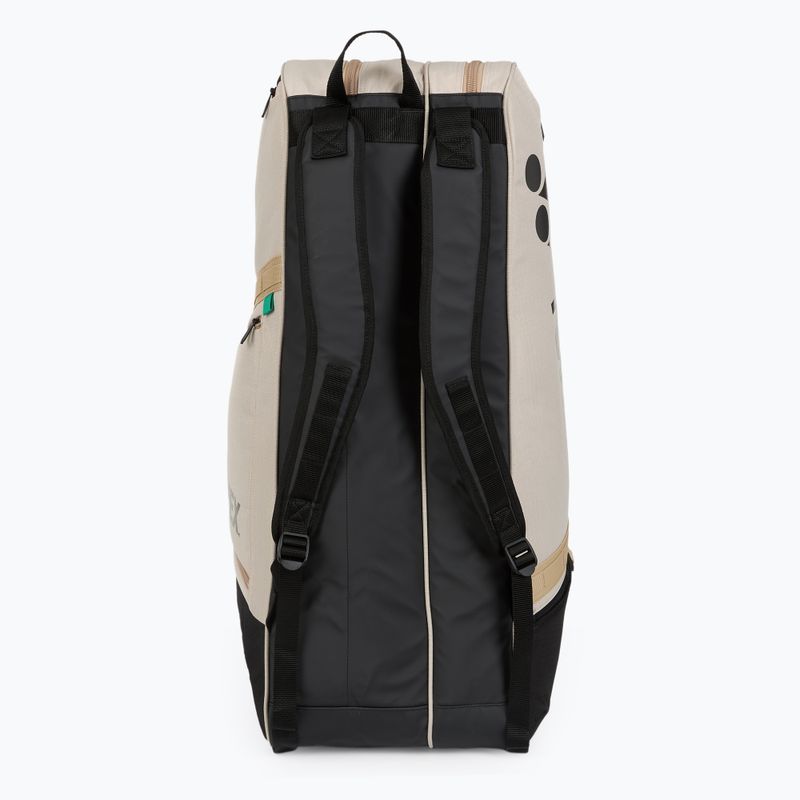 Teniso krepšys YONEX 72626 Gearlogic Racket Bag 6 pcs beige 6