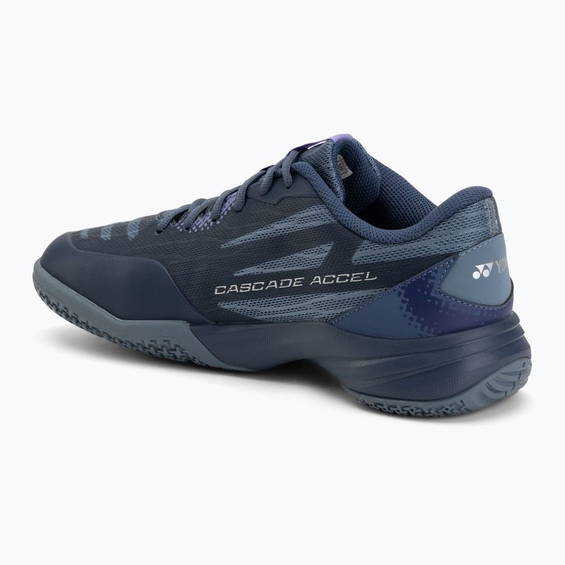 Moteriški badmintono bateliai YONEX Cascade Accel 2 Wide purple 3