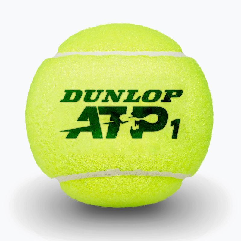 Teniso kamuoliukai Dunlop ATP Tour 4 pack green 4