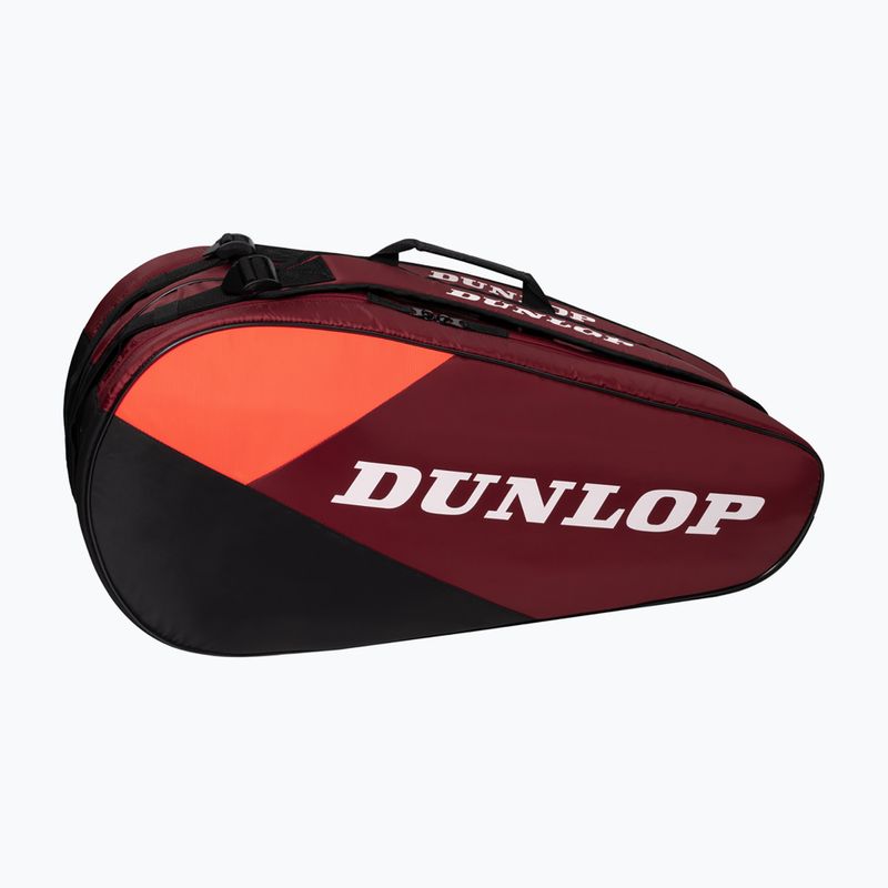 Teniso krepšys Dunlop CX-Club 10 RKT black/red 2