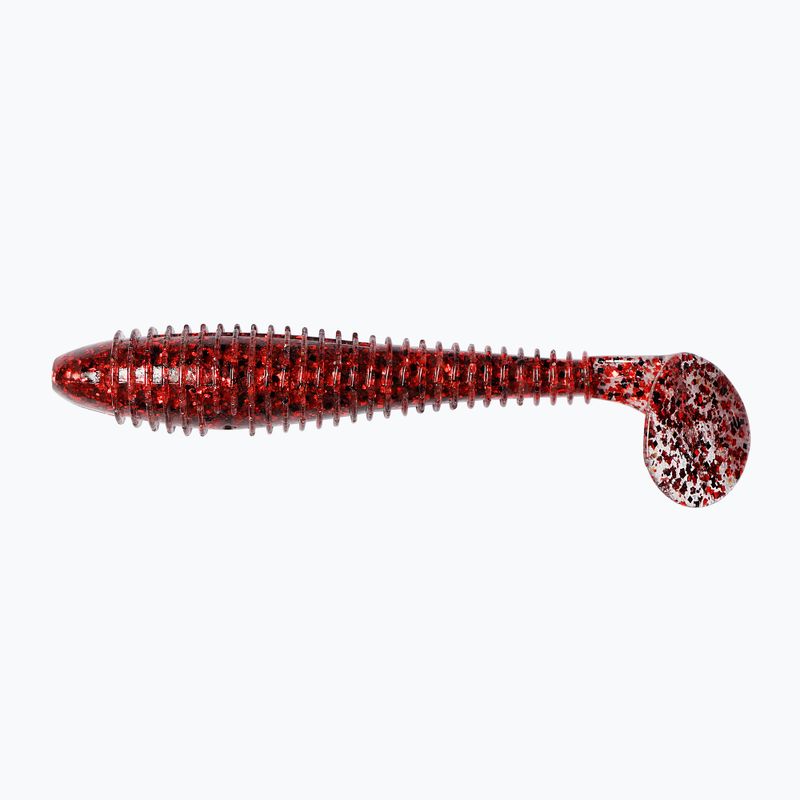Keitech Swing Impact Fat 6 dalių raudonas velnias guminis masalas 4560262636356