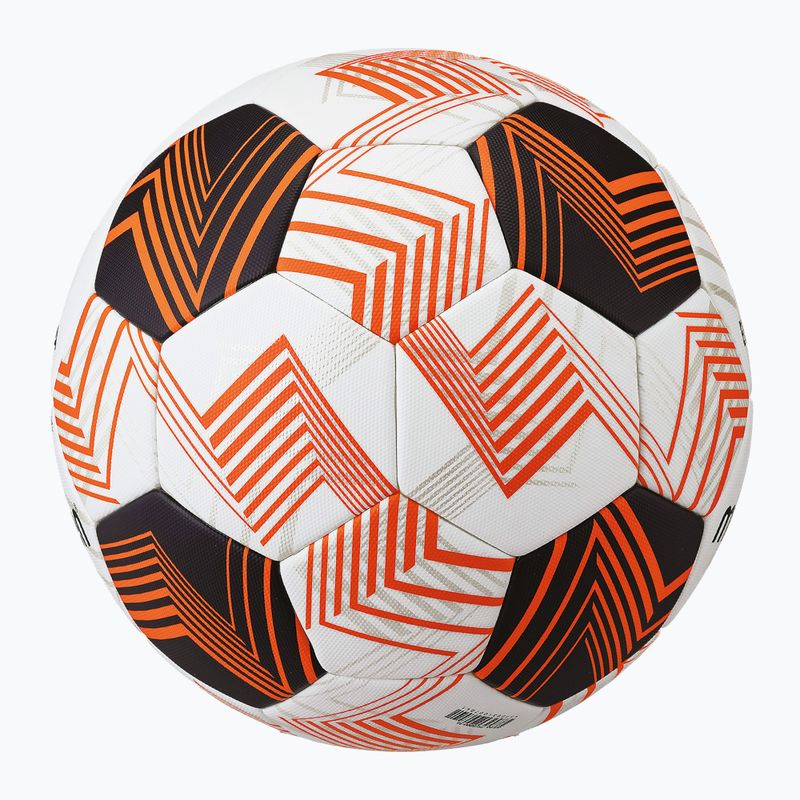 Futbolo kamuolys Molten F5U5000-34 Fifa UEFA Europa League 23/24 white/orange dydis 5 2