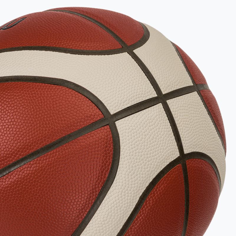 Krepšinio kamuolys Molten B7G4550 FIBA brown dydis 7 4