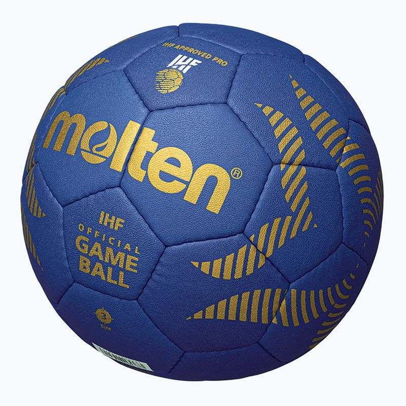 Rankinio kamuolys Molten H2A5000-B IHF OFFICIAL BALL blue dydis 2 5