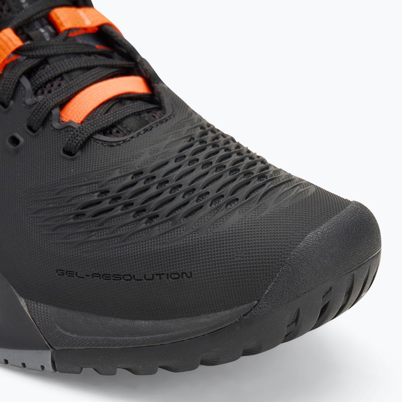 Vyriški teniso batai ASICS Gel-Resolution X black/ shocking orange 7